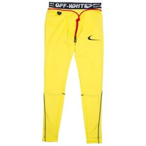 Off-White Kids Yellow Leggings